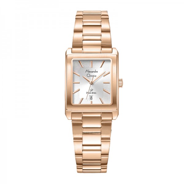 Alexandre Christie AC 1039 Rosegold White Lady LDBRGSL